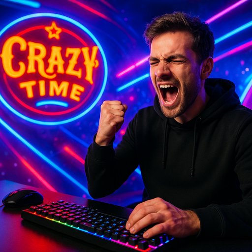 BE999 Vip Crazy Time display