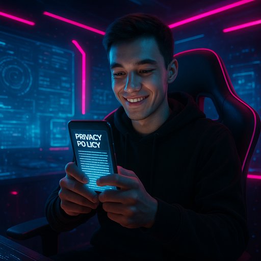 BE999 Vip privacy notice on phone